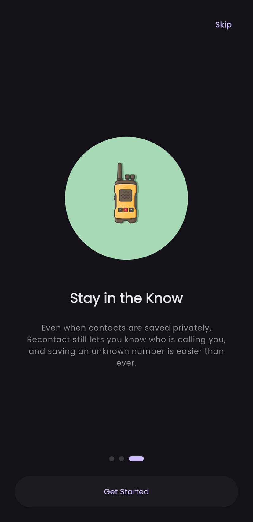 Smart Caller Identification screenshot